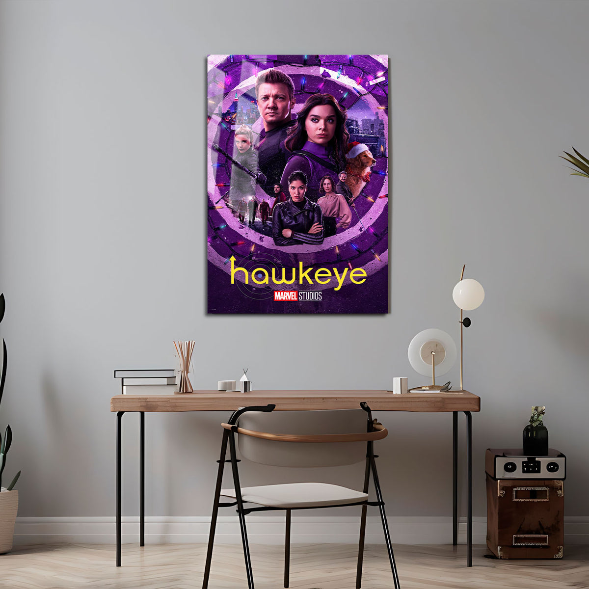 Flex Designs Metal Poster Hawkeye Cover 5 x 7" Home Goods - TV Show 2021 TV Show Metal Poster