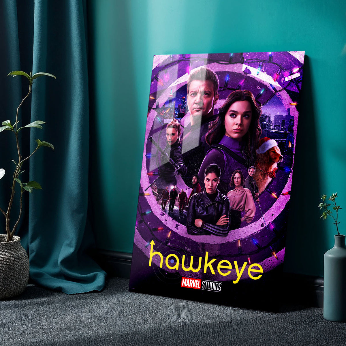 Flex Designs Metal Poster Hawkeye Cover 24 x 36" Home Goods - TV Show 2021 TV Show Metal Poster