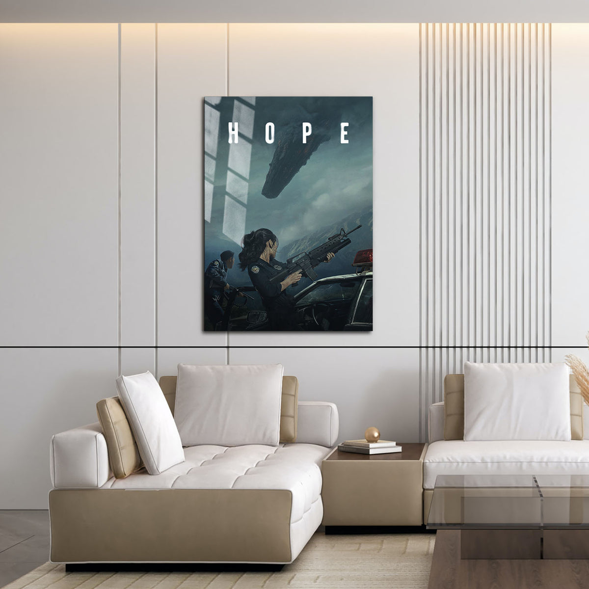 Flex Designs Metal Poster Hope 16 x 24" Home Goods - Movie 2026 Movie Metal Poster