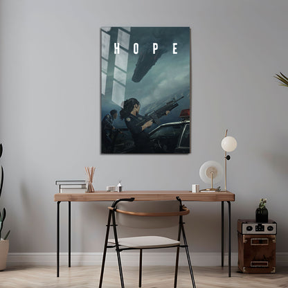 Flex Designs Metal Poster Hope 5 x 7" Home Goods - Movie 2026 Movie Metal Poster