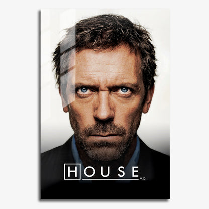 Flex Designs Metal Poster House 11 x 17" Home Goods - TV Show 2004 TV Show Metal Poster