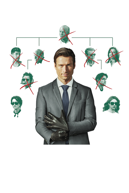 Flex Designs Metal Poster How to Make a Killing Textless 11 x 17" Home Goods - Movie 2026 Movie Metal Poster