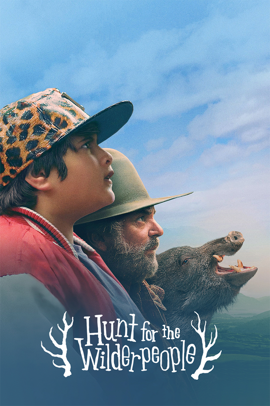 Flex Designs Metal Poster Hunt for the Wilderpeople 11 x 17" Home Goods - Movie 2016 Movie Metal Poster