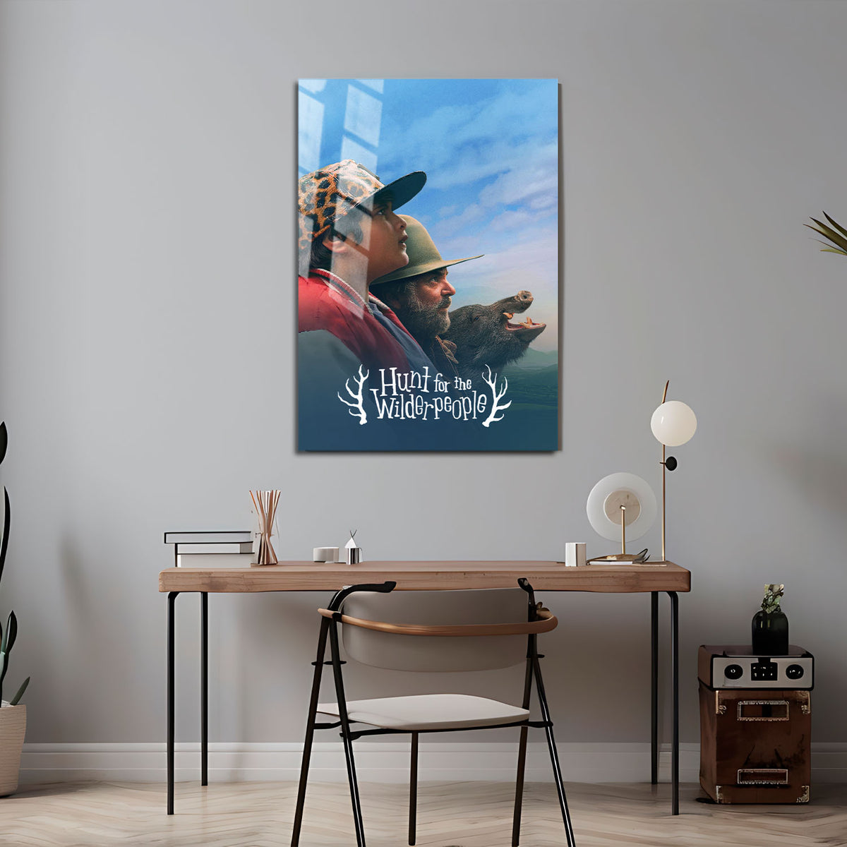 Flex Designs Metal Poster Hunt for the Wilderpeople 5 x 7" Home Goods - Movie 2016 Movie Metal Poster