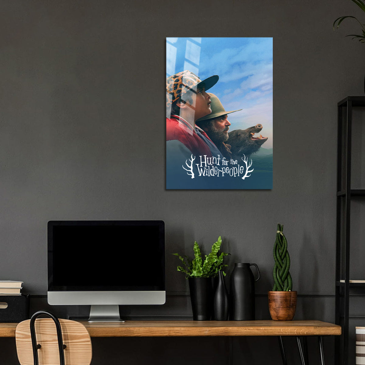 Flex Designs Metal Poster Hunt for the Wilderpeople 24 x 36" Home Goods - Movie 2016 Movie Metal Poster