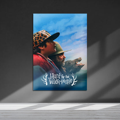 Flex Designs Metal Poster Hunt for the Wilderpeople 5 x 7" Home Goods - Movie 2016 Movie Metal Poster
