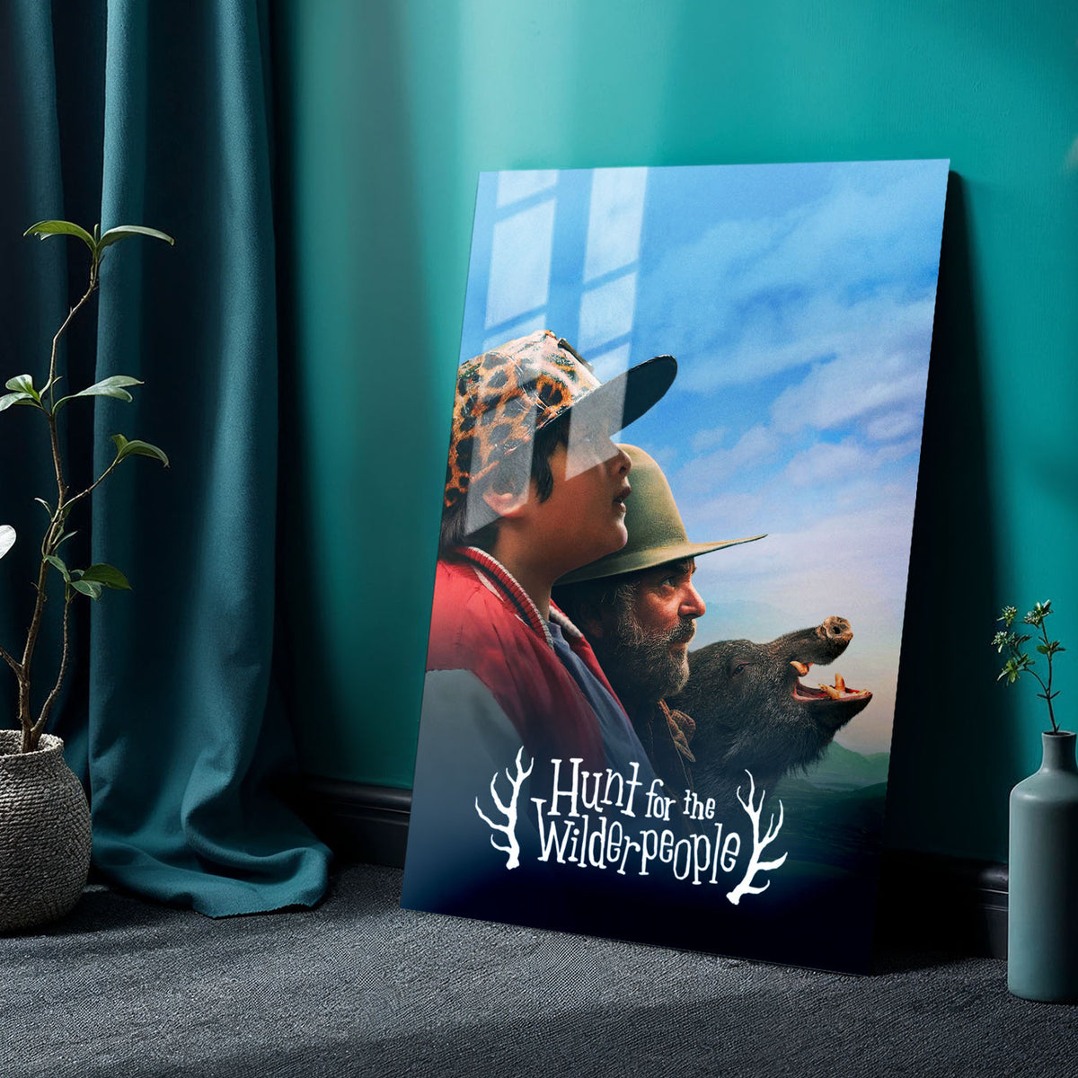 Flex Designs Metal Poster Hunt for the Wilderpeople 24 x 36" Home Goods - Movie 2016 Movie Metal Poster