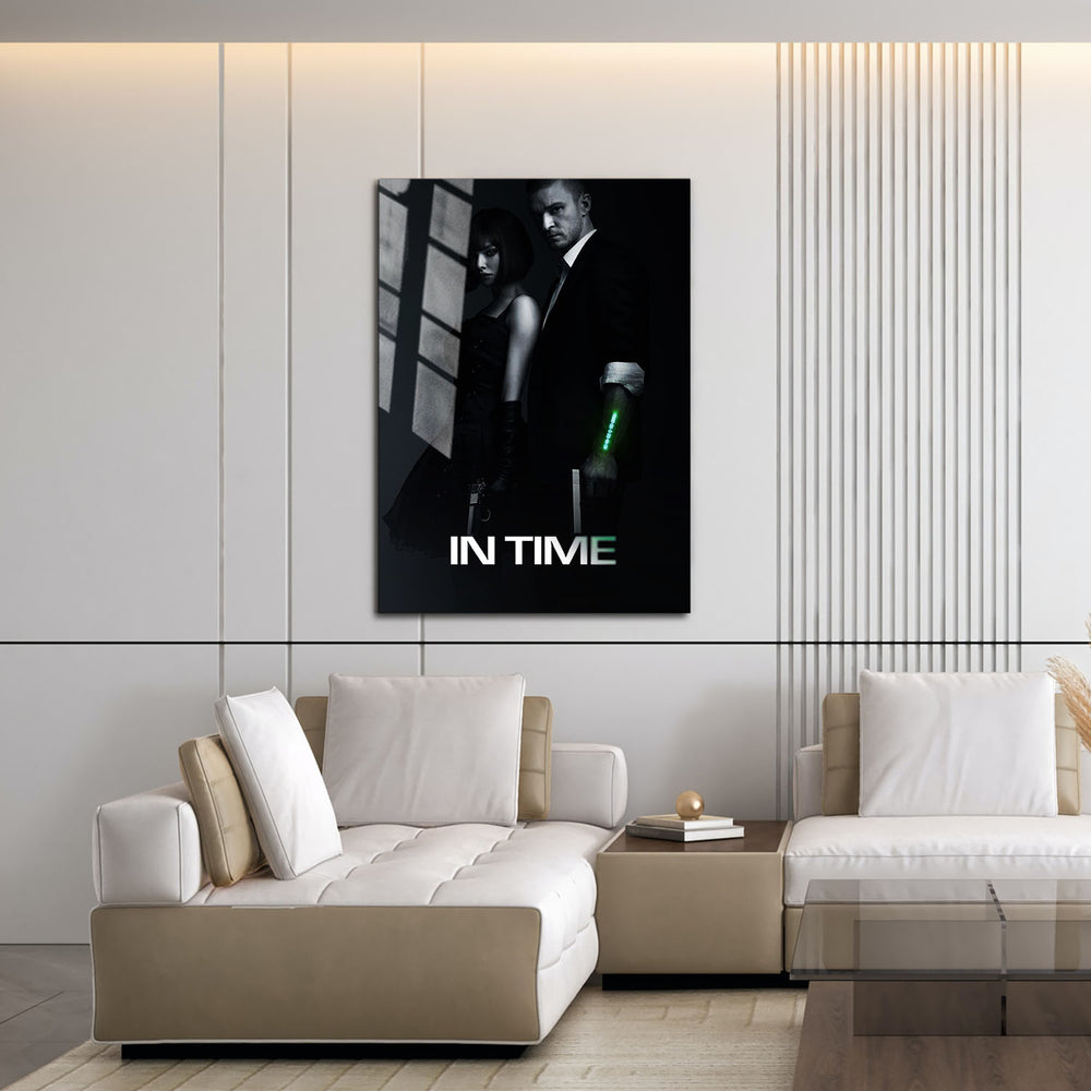 Flex Designs Metal Poster In Time 16 x 24" Home Goods - Movie 2011 Movie Metal Poster
