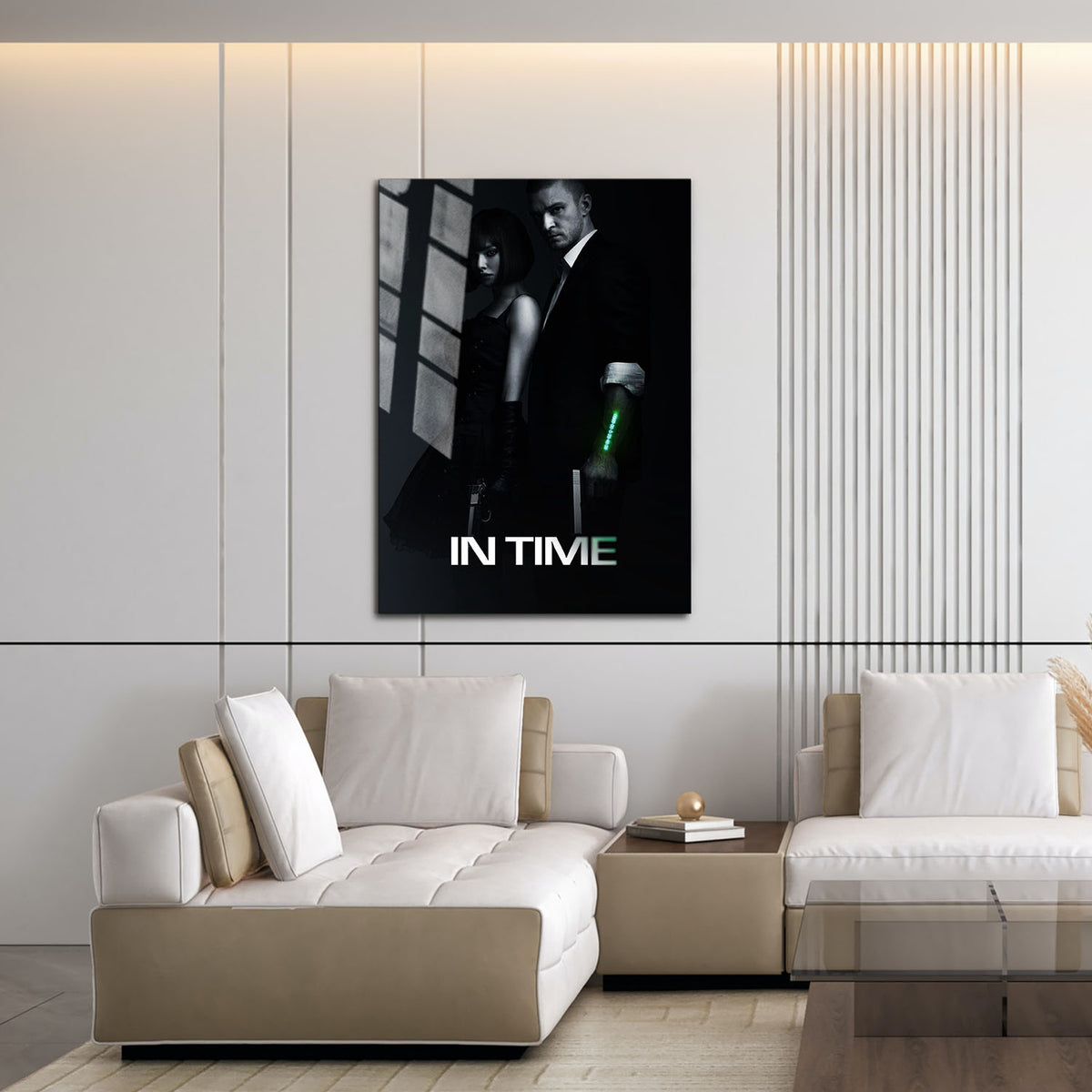 Flex Designs Metal Poster In Time 16 x 24" Home Goods - Movie 2011 Movie Metal Poster