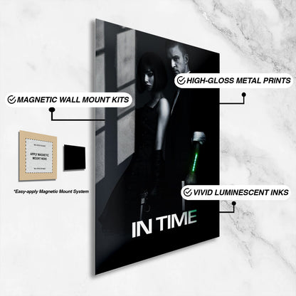 Flex Designs Metal Poster In Time 16 x 24" Home Goods - Movie 2011 Movie Metal Poster