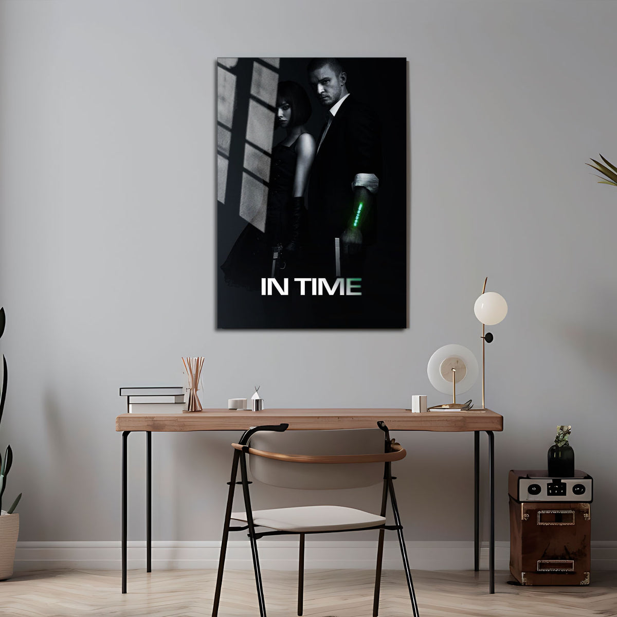 Flex Designs Metal Poster In Time 5 x 7" Home Goods - Movie 2011 Movie Metal Poster