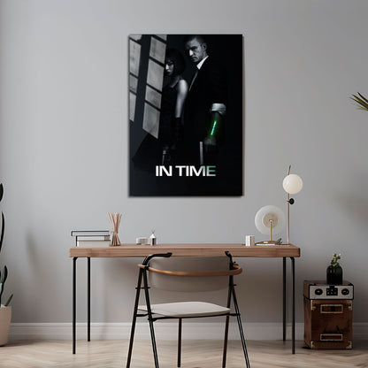 Flex Designs Metal Poster In Time 5 x 7" Home Goods - Movie 2011 Movie Metal Poster