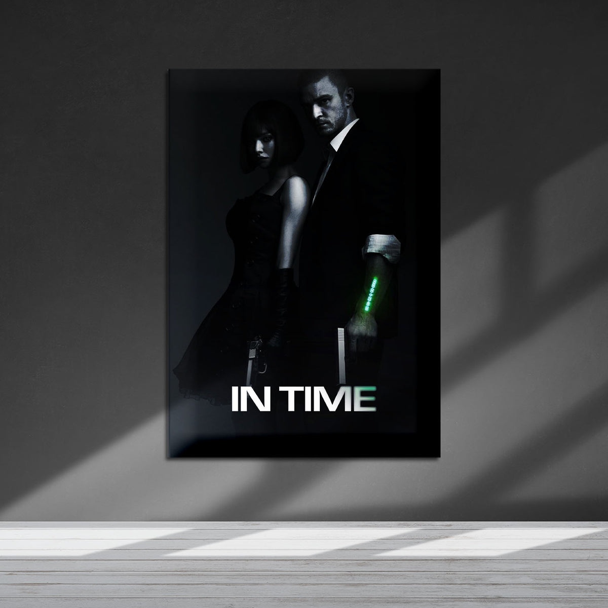 Flex Designs Metal Poster In Time 5 x 7" Home Goods - Movie 2011 Movie Metal Poster