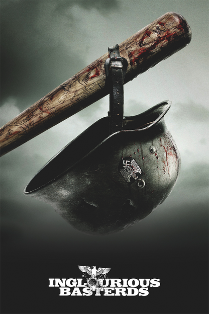 Flex Designs Metal Poster Inglourious Basterds Alternate 11 x 17" Home Goods - Movie 2009 Movie Metal Poster