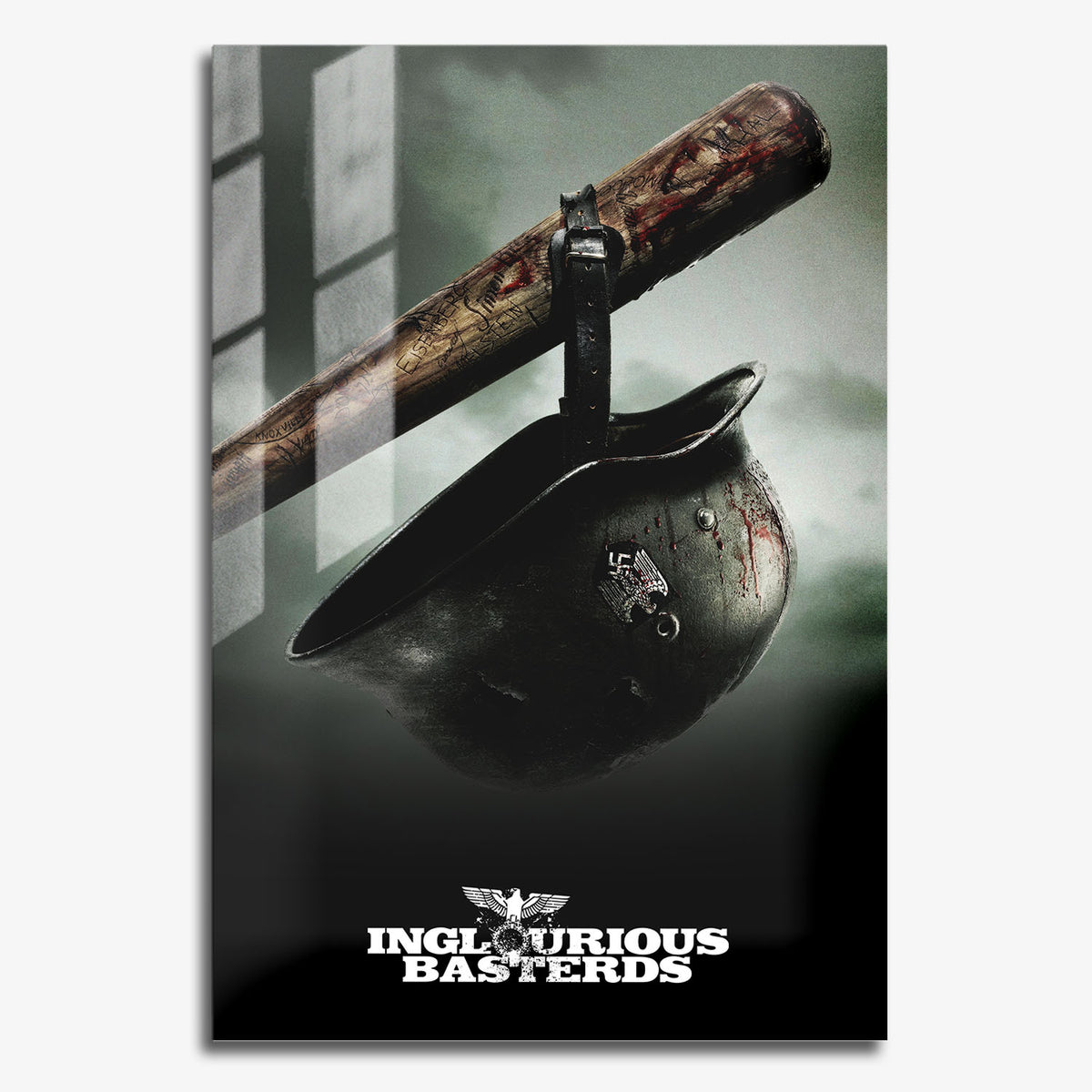 Flex Designs Metal Poster Inglourious Basterds Alternate 11 x 17" Home Goods - Movie 2009 Movie Metal Poster