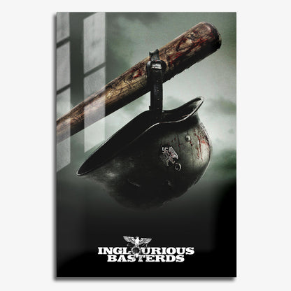 Flex Designs Metal Poster Inglourious Basterds Alternate 11 x 17" Home Goods - Movie 2009 Movie Metal Poster
