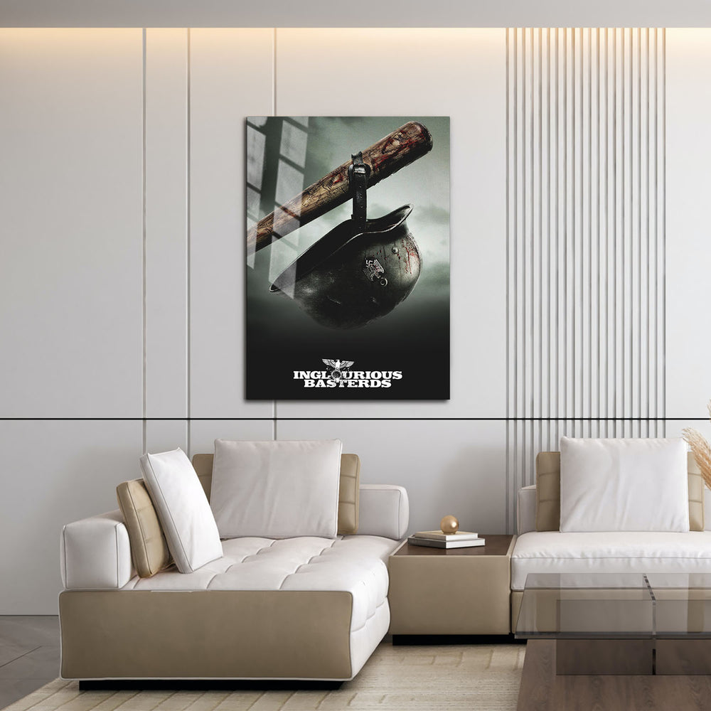 Flex Designs Metal Poster Inglourious Basterds Alternate 16 x 24" Home Goods - Movie 2009 Movie Metal Poster