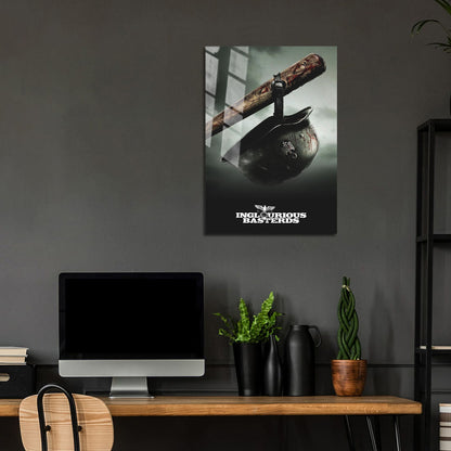 Flex Designs Metal Poster Inglourious Basterds Alternate 24 x 36" Home Goods - Movie 2009 Movie Metal Poster
