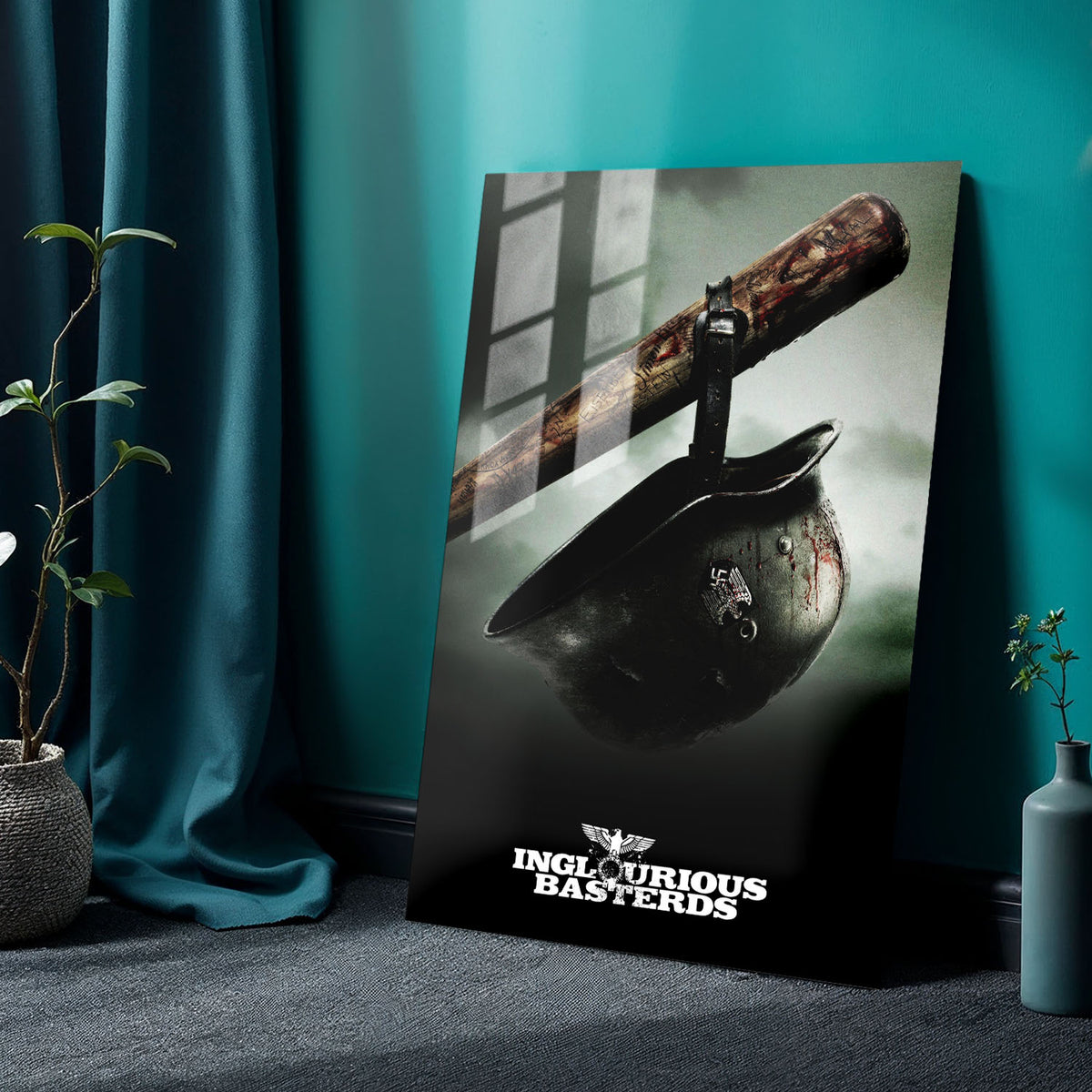Flex Designs Metal Poster Inglourious Basterds Alternate 24 x 36" Home Goods - Movie 2009 Movie Metal Poster