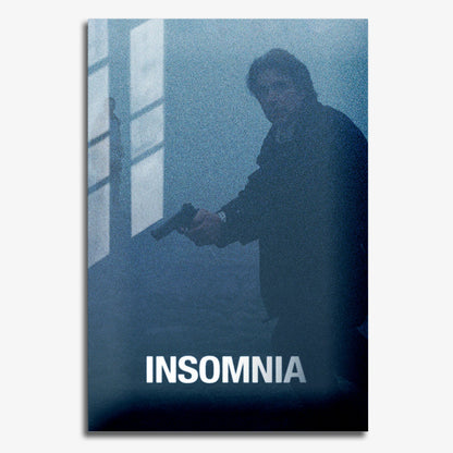 Flex Designs Metal Poster Insomnia Theatrical 11 x 17" Home Goods - Movie 2002 Movie Metal Poster