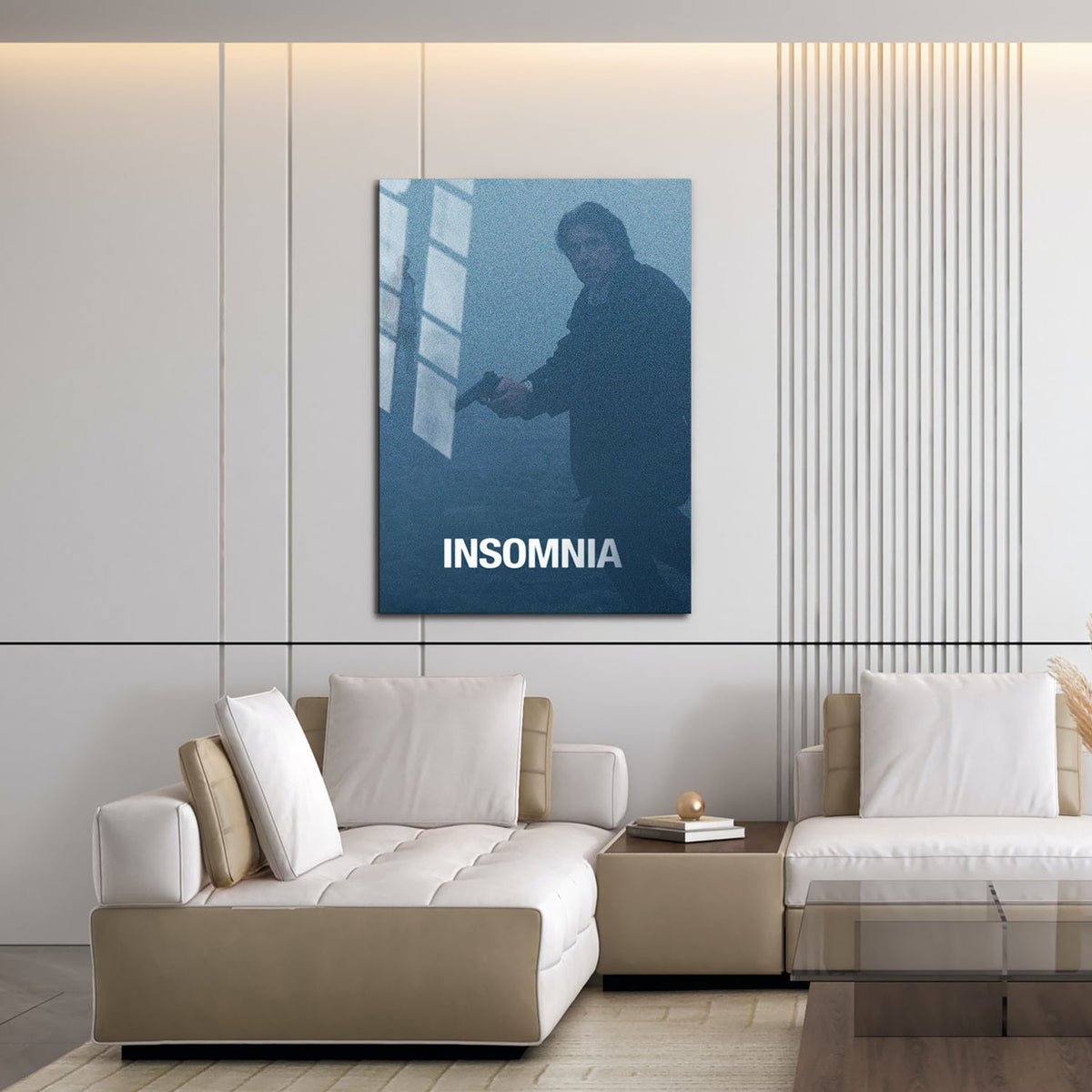 Flex Designs Metal Poster Insomnia Theatrical 16 x 24" Home Goods - Movie 2002 Movie Metal Poster