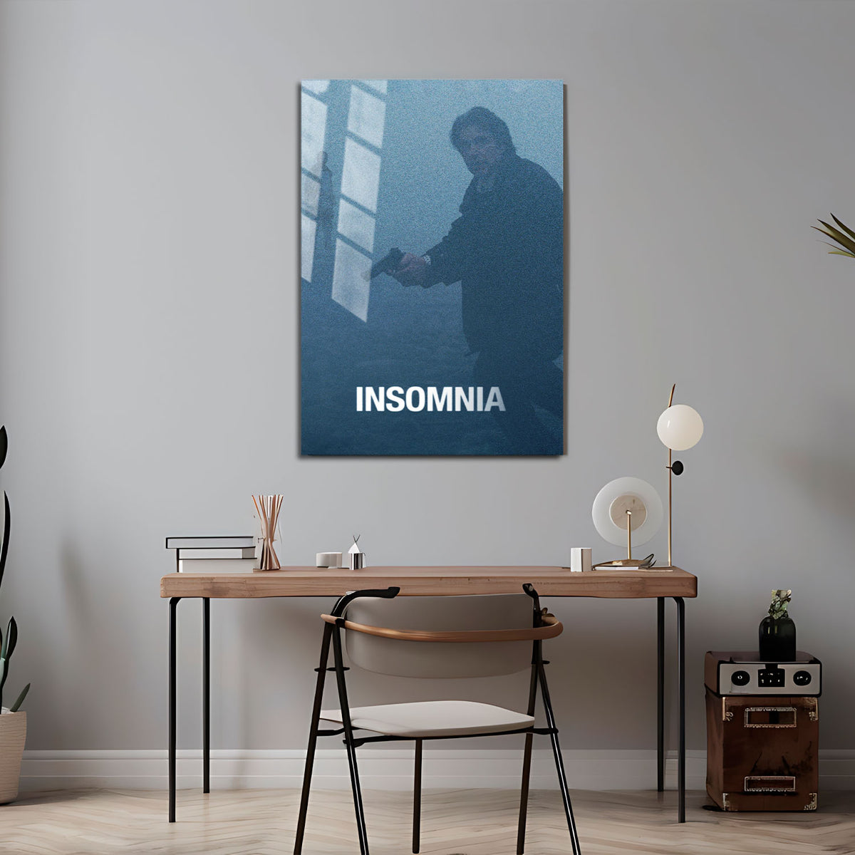 Flex Designs Metal Poster Insomnia Theatrical 5 x 7" Home Goods - Movie 2002 Movie Metal Poster