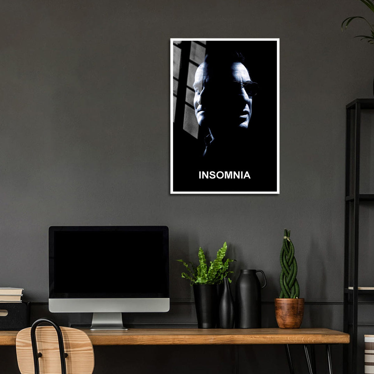 Flex Designs Metal Poster Insomnia 24 x 36" Home Goods - Movie 2002 Movie Metal Poster