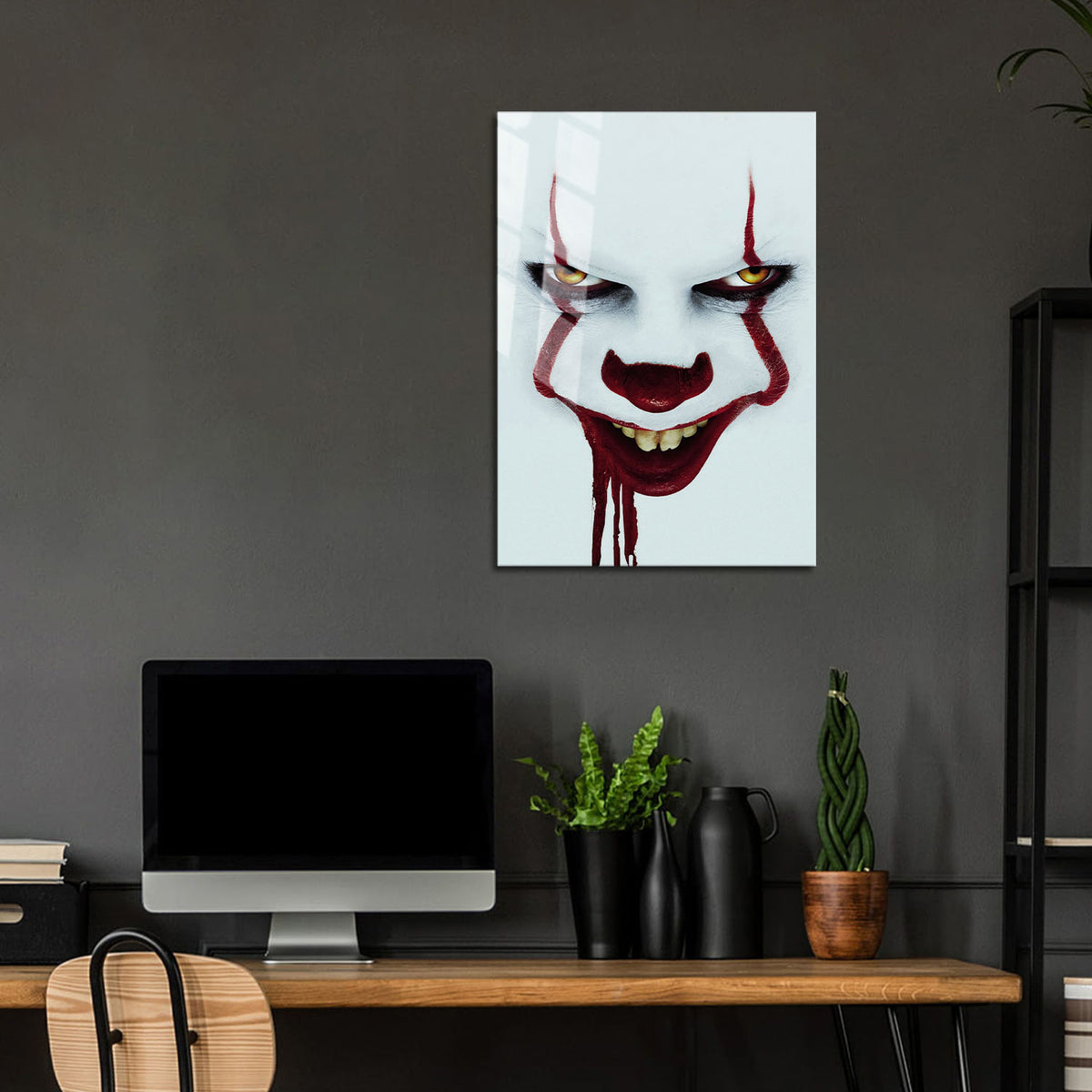 Flex Designs Metal Poster It Chapter Two 24 x 36" Home Goods - Movie 2019 Movie Metal Poster