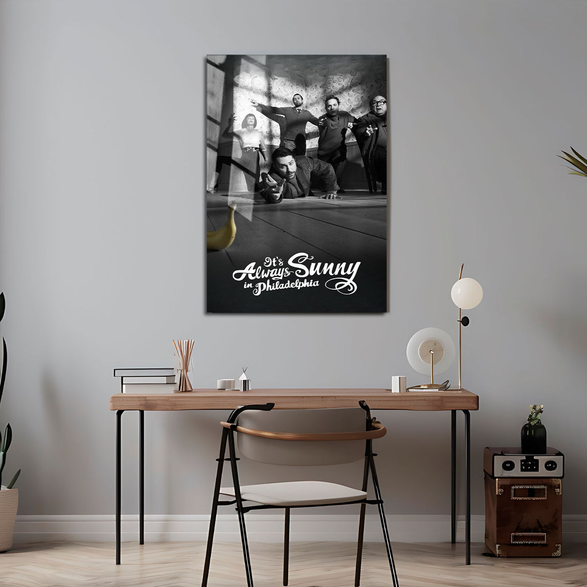 Flex Designs Metal Poster Its Always Sunny in Philadelphia 5 x 7" Home Goods - TV Show 2005 TV Show Metal Poster