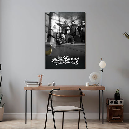 Flex Designs Metal Poster Its Always Sunny in Philadelphia 5 x 7" Home Goods - TV Show 2005 TV Show Metal Poster