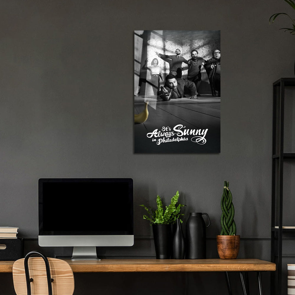 Flex Designs Metal Poster Its Always Sunny in Philadelphia 24 x 36" Home Goods - TV Show 2005 TV Show Metal Poster