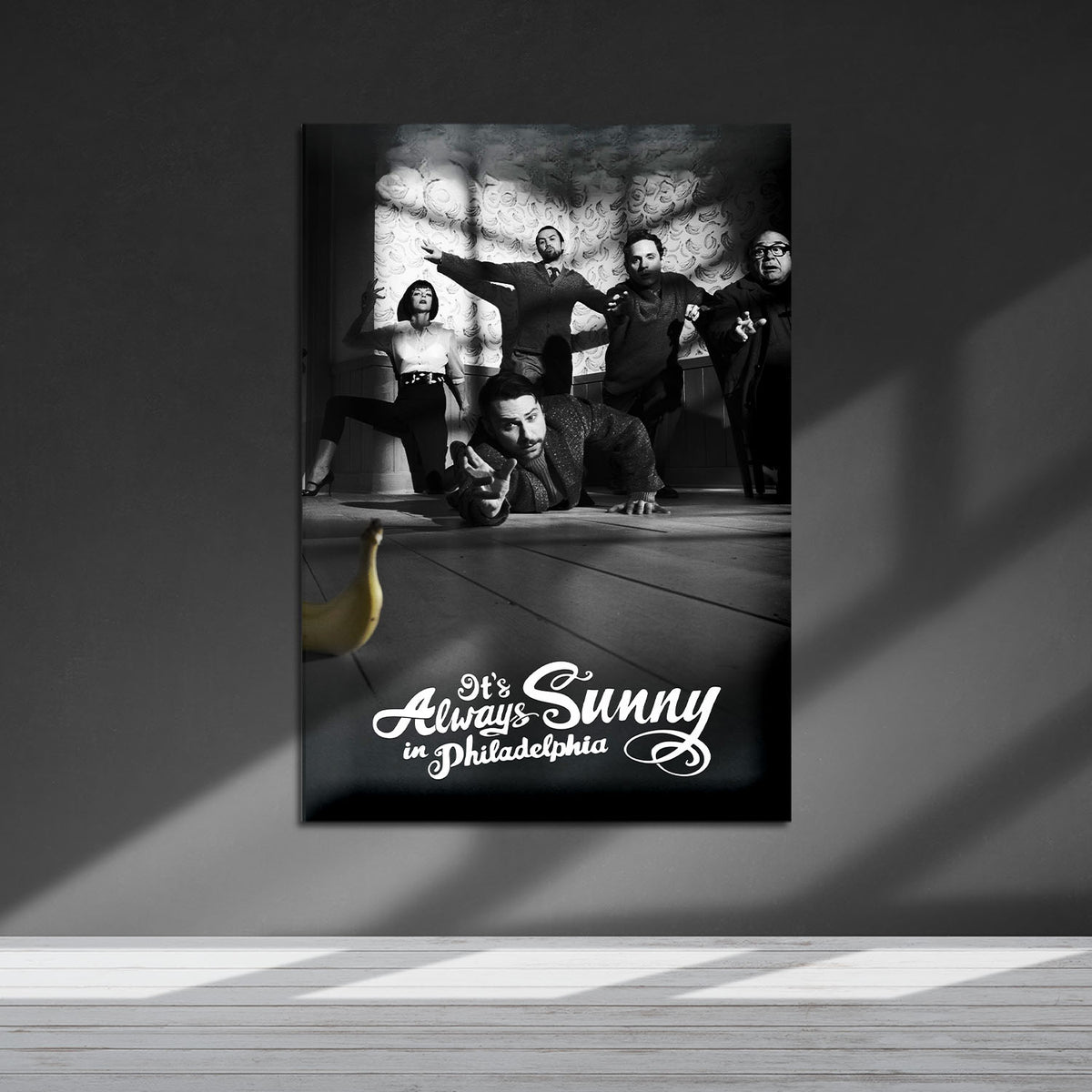 Flex Designs Metal Poster Its Always Sunny in Philadelphia 5 x 7" Home Goods - TV Show 2005 TV Show Metal Poster