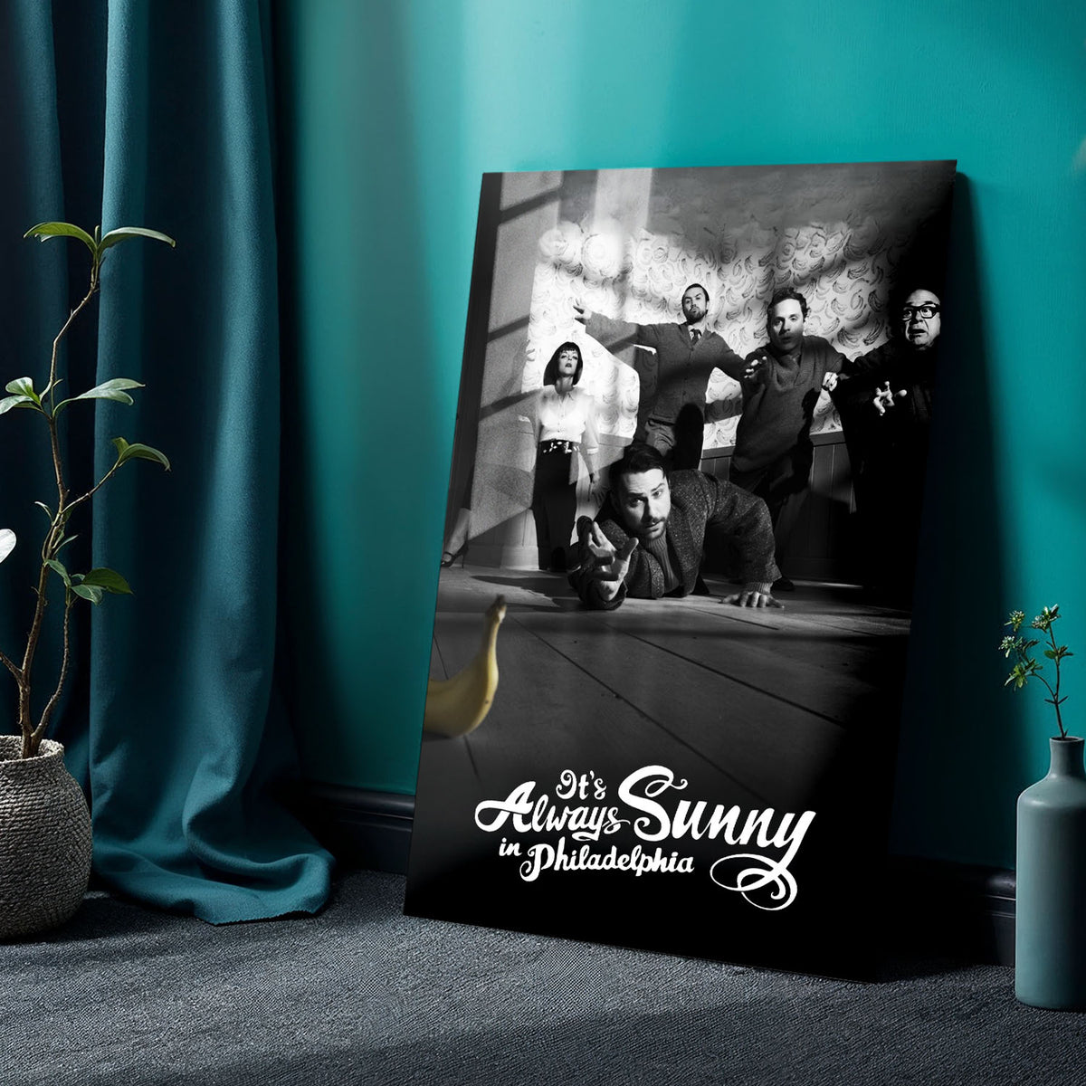 Flex Designs Metal Poster Its Always Sunny in Philadelphia 24 x 36" Home Goods - TV Show 2005 TV Show Metal Poster