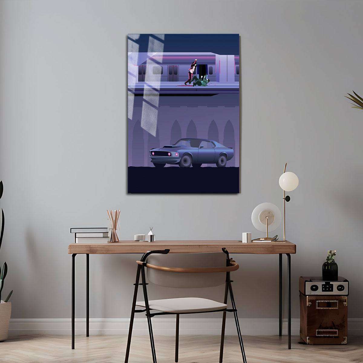 Flex Designs Metal Poster John Wick Chapter 2 Sketch 5 x 7" Home Goods - Movie 2017 Movie Metal Poster