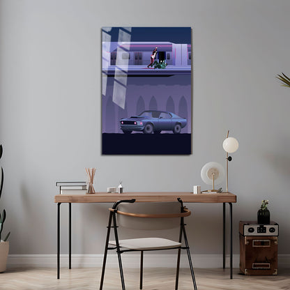 Flex Designs Metal Poster John Wick Chapter 2 Sketch 5 x 7" Home Goods - Movie 2017 Movie Metal Poster