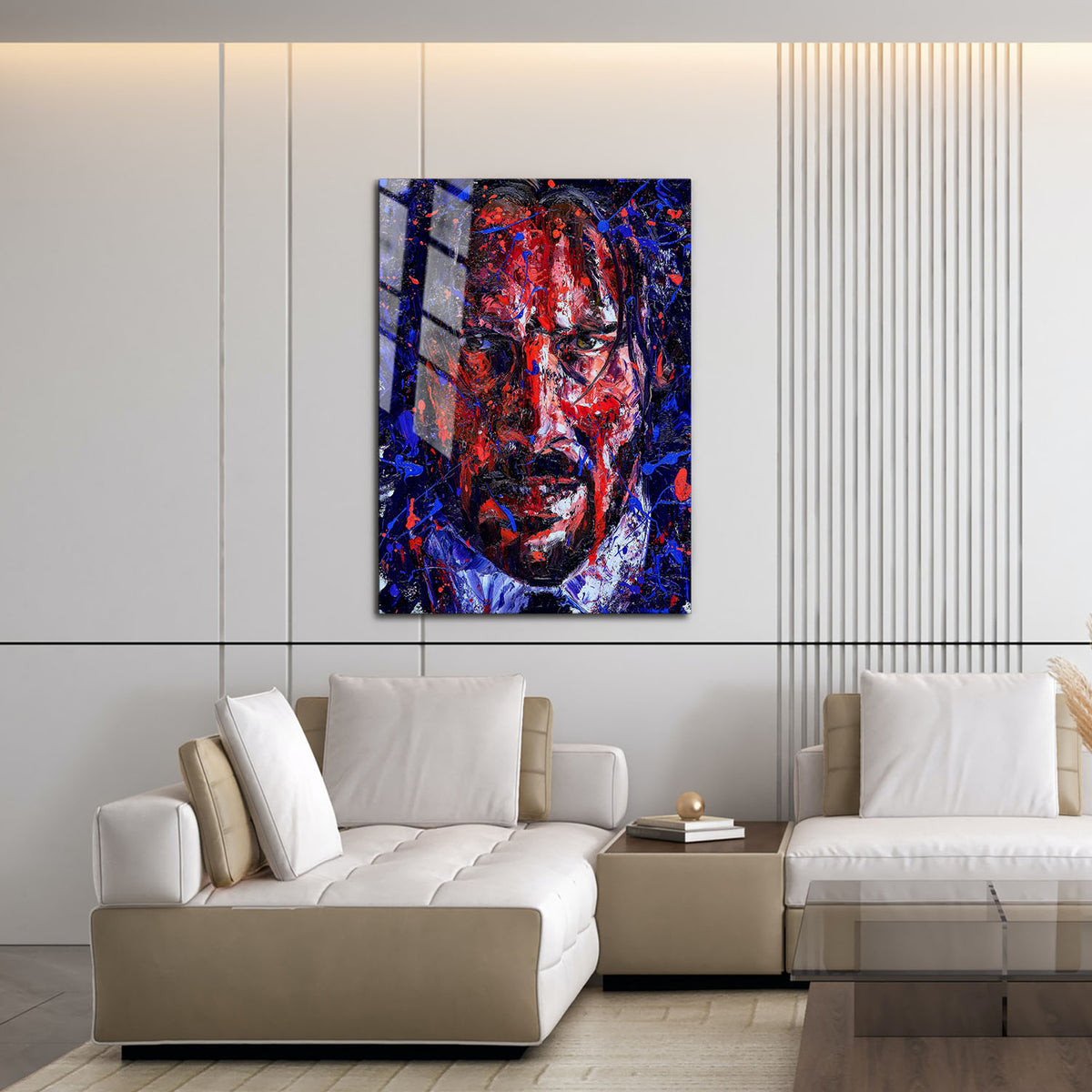 Flex Designs Metal Poster John Wick Collection 16 x 24" Home Goods - Movie 2014 Movie Metal Poster