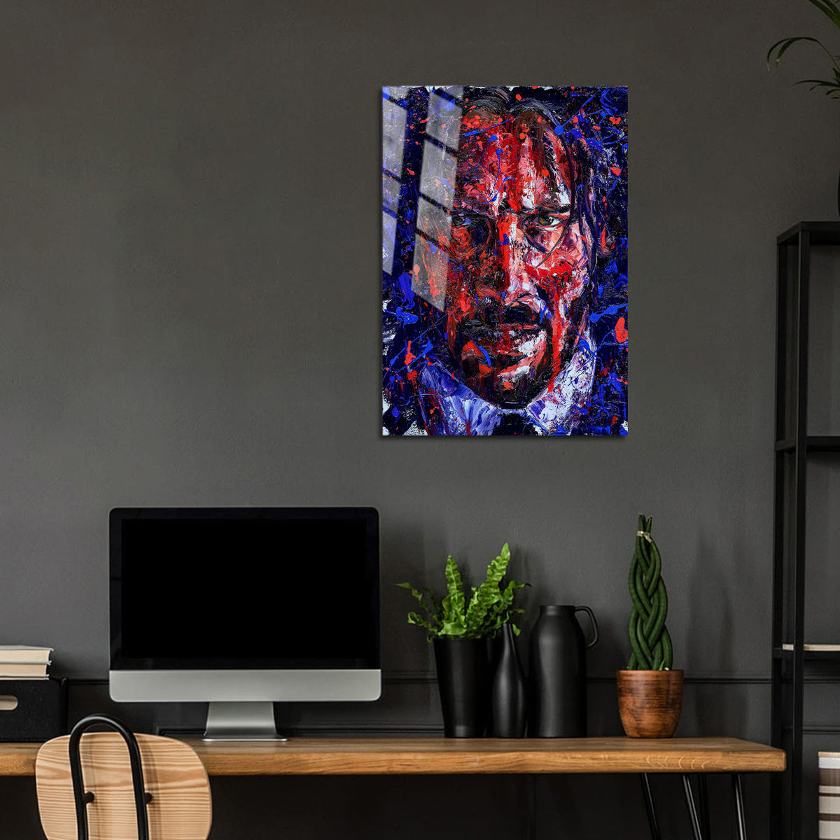 Flex Designs Metal Poster John Wick Collection 24 x 36" Home Goods - Movie 2014 Movie Metal Poster