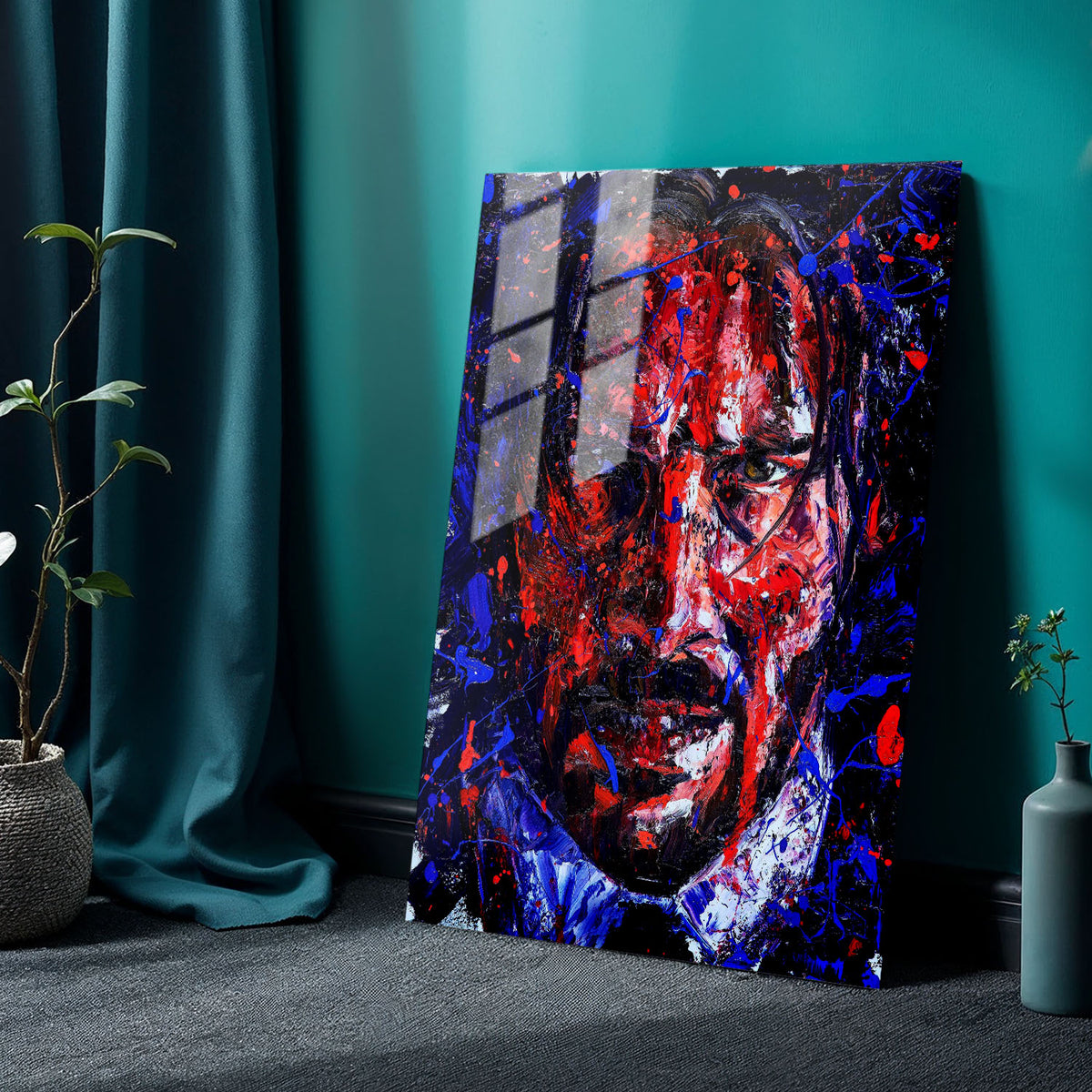Flex Designs Metal Poster John Wick Collection 24 x 36" Home Goods - Movie 2014 Movie Metal Poster
