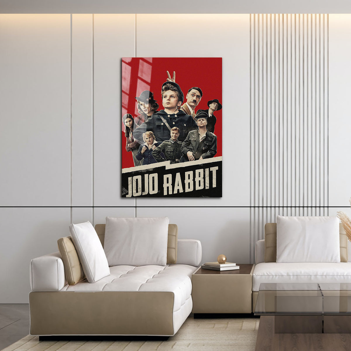 Flex Designs Metal Poster Jojo Rabbit 16 x 24" Home Goods - Movie 2019 Movie Metal Poster