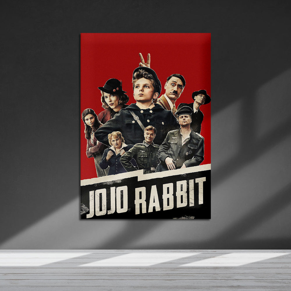 Flex Designs Metal Poster Jojo Rabbit 5 x 7" Home Goods - Movie 2019 Movie Metal Poster
