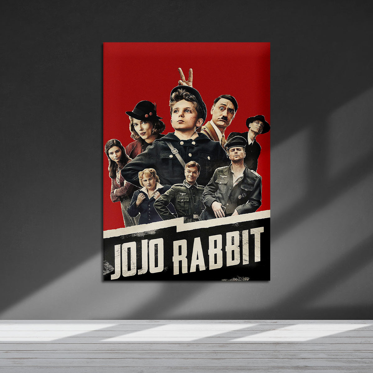 Flex Designs Metal Poster Jojo Rabbit 5 x 7" Home Goods - Movie 2019 Movie Metal Poster