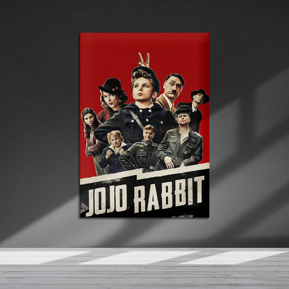 Flex Designs Metal Poster Jojo Rabbit 5 x 7" Home Goods - Movie 2019 Movie Metal Poster