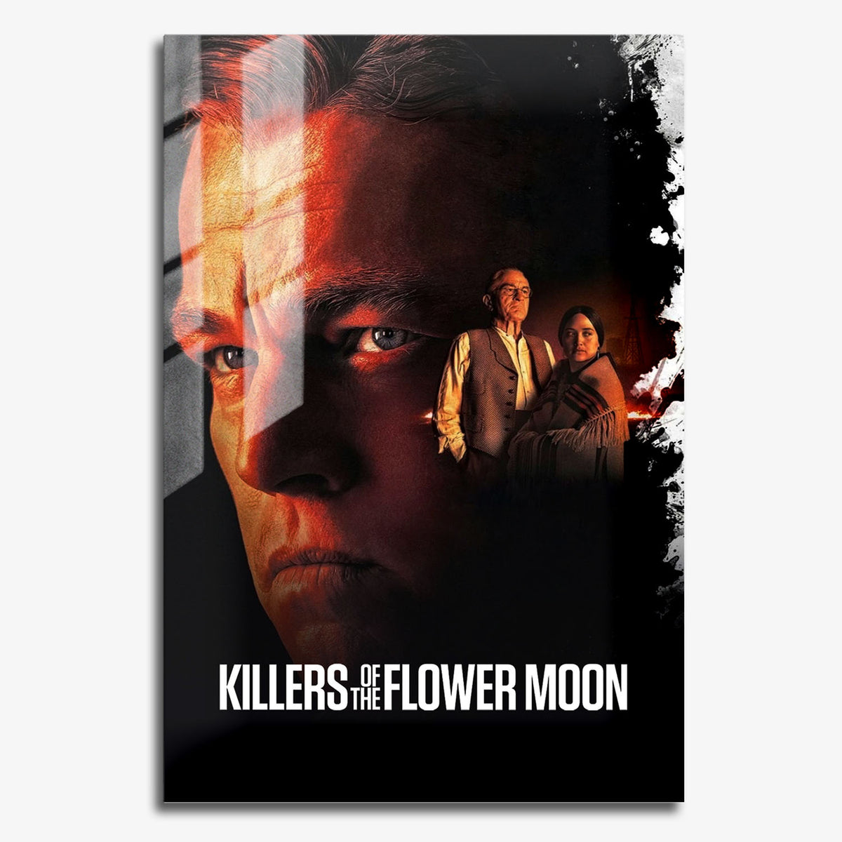 Flex Designs Metal Poster Killers of the Flower Moon 11 x 17" Home Goods - Movie 2023 Movie Metal Poster