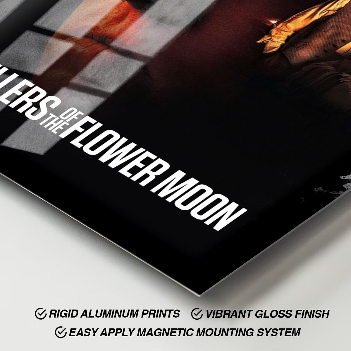 Flex Designs Metal Poster Killers of the Flower Moon 11 x 17" Home Goods - Movie 2023 Movie Metal Poster