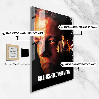 Flex Designs Metal Poster Killers of the Flower Moon 16 x 24" Home Goods - Movie 2023 Movie Metal Poster