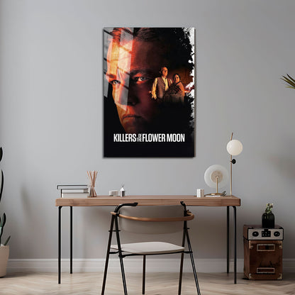 Flex Designs Metal Poster Killers of the Flower Moon 5 x 7" Home Goods - Movie 2023 Movie Metal Poster