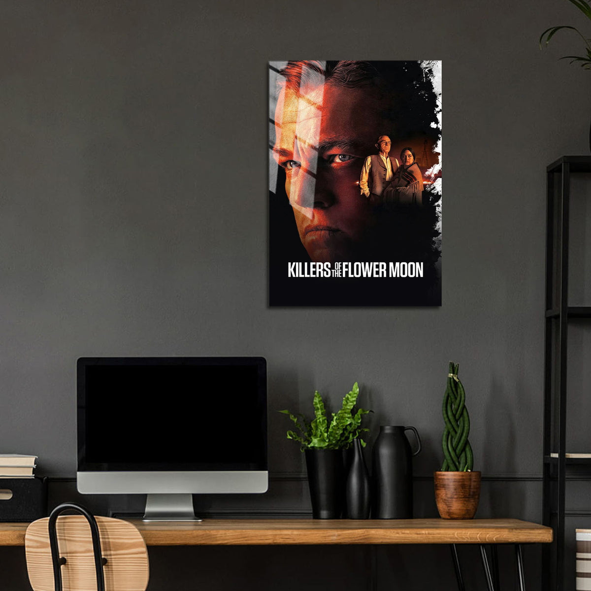 Flex Designs Metal Poster Killers of the Flower Moon 24 x 36" Home Goods - Movie 2023 Movie Metal Poster