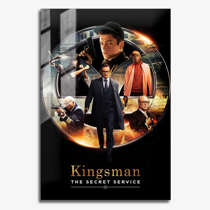 Flex Designs Metal Poster Kingsman The Secret Service 11 x 17" Home Goods - Movie 2015 Movie Metal Poster