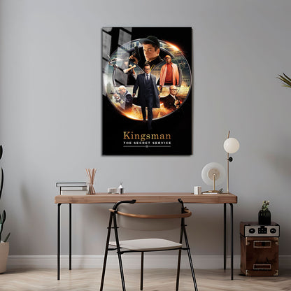 Flex Designs Metal Poster Kingsman The Secret Service 5 x 7" Home Goods - Movie 2015 Movie Metal Poster