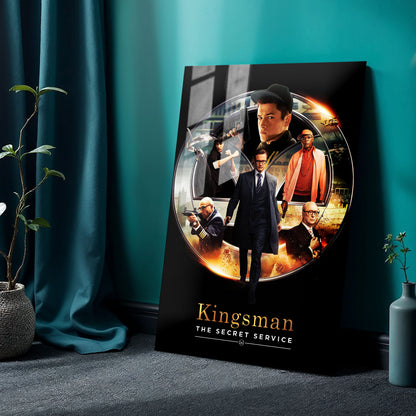 Flex Designs Metal Poster Kingsman The Secret Service 24 x 36" Home Goods - Movie 2015 Movie Metal Poster
